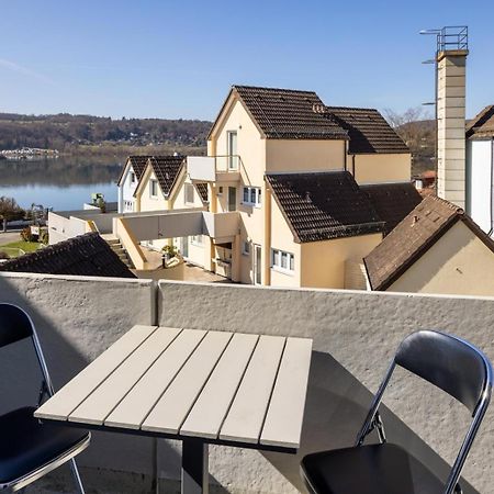 Seglerfewo Mit Traumhaftem Blick Vom Balkon Scheid  Kültér fotó